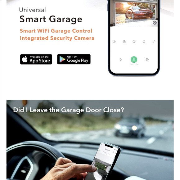 Alcidae Garager2 All-in-One Universal Garage Door Opener and Surveillance Camera - Picture 6 of 6